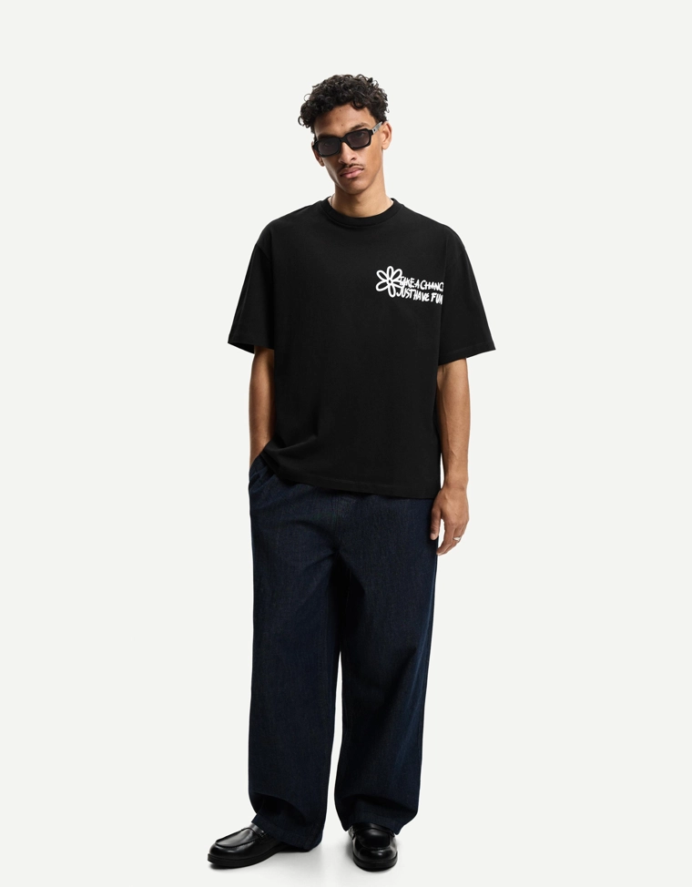 Футболка с принтом