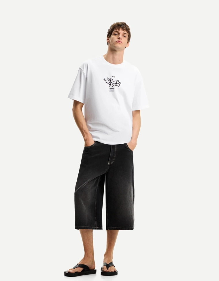 Футболка с принтом