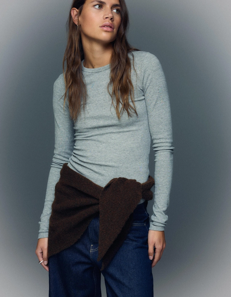 Вязаный платок