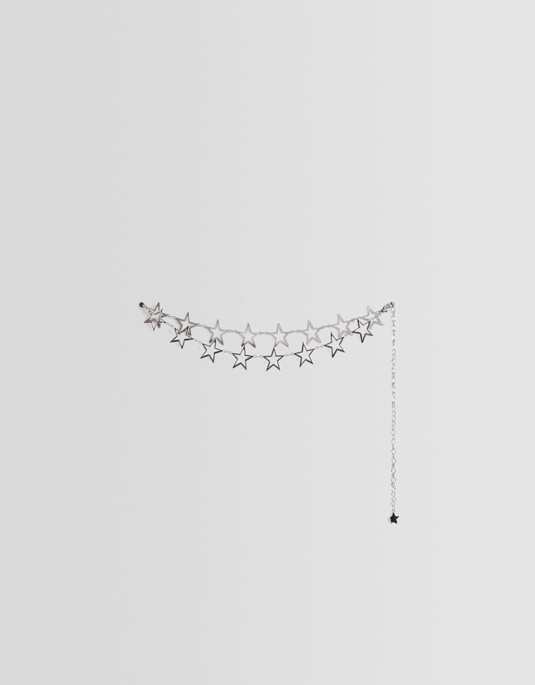 Ремень со звеньями в форме звезд