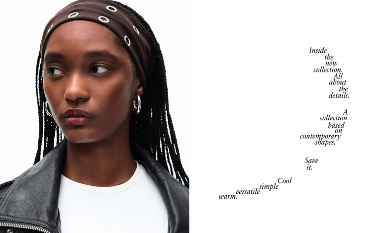 Набор из 2 ободков с заклепками