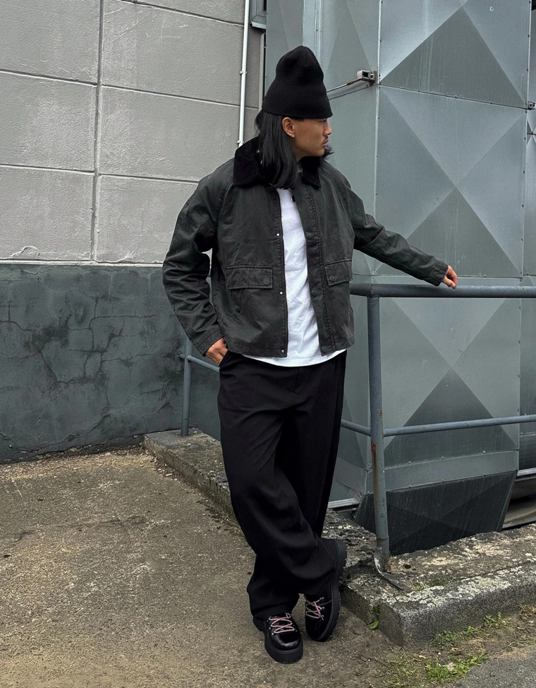 Брюки-джоггеры прямого кроя