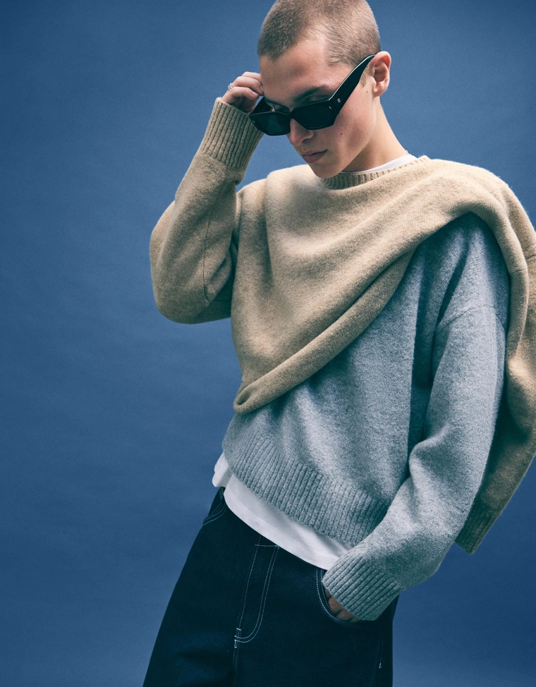 Укороченный свитер