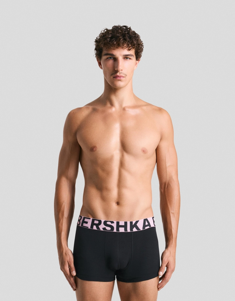 Набор из 3 трусов-боксеров с широким поясом