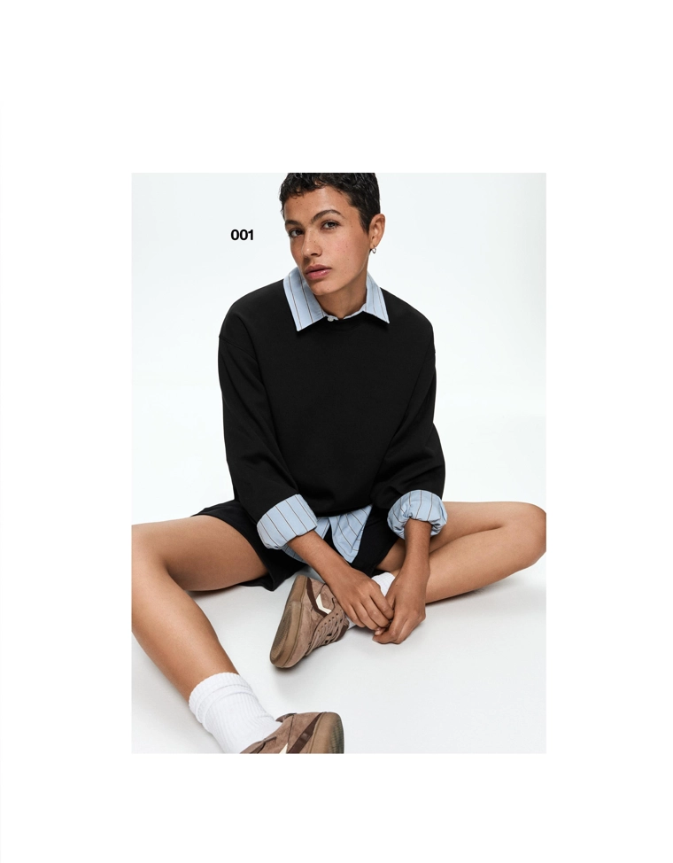 Мягкая толстовка оверсайз с модалом