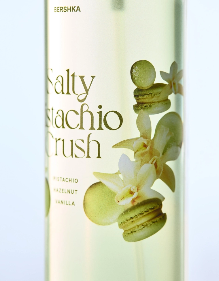 Духи для тела bershka соленый кешью 250 мл.