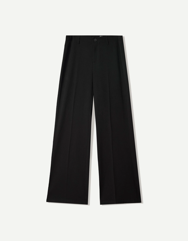 Брюки с широкими штанинами