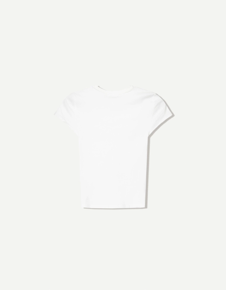 Футболка с круглым вырезом