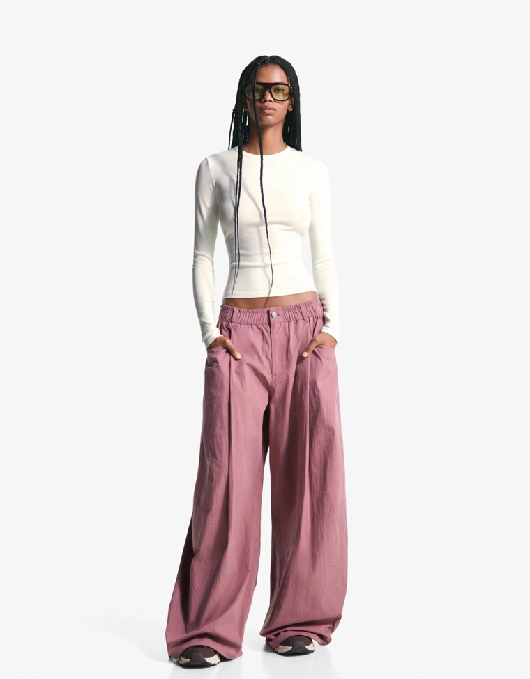 Топ с длинными рукавами