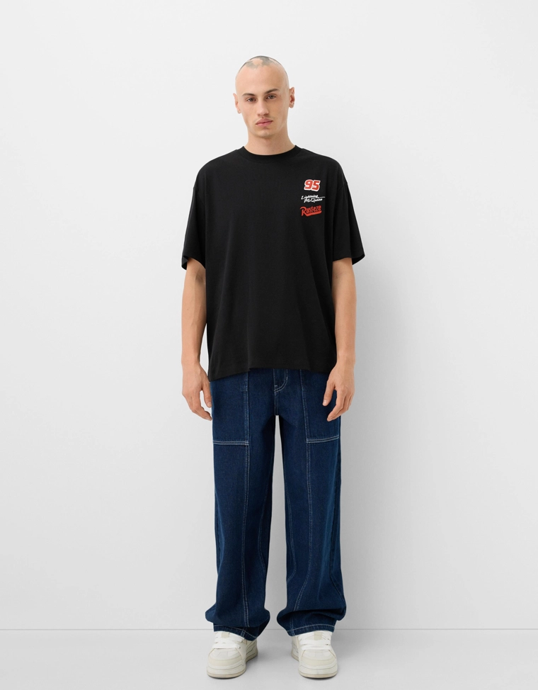 Футболка с принтом «Тачки»