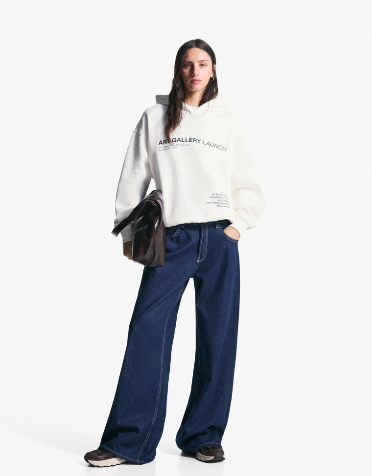 Худи с принтом