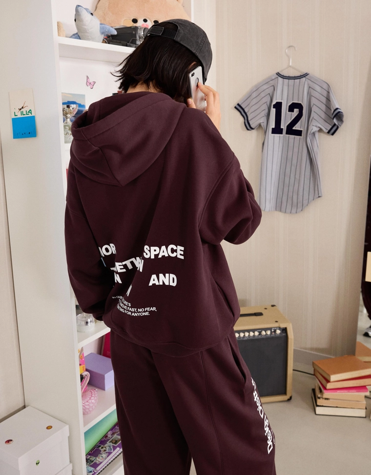 Худи с принтом