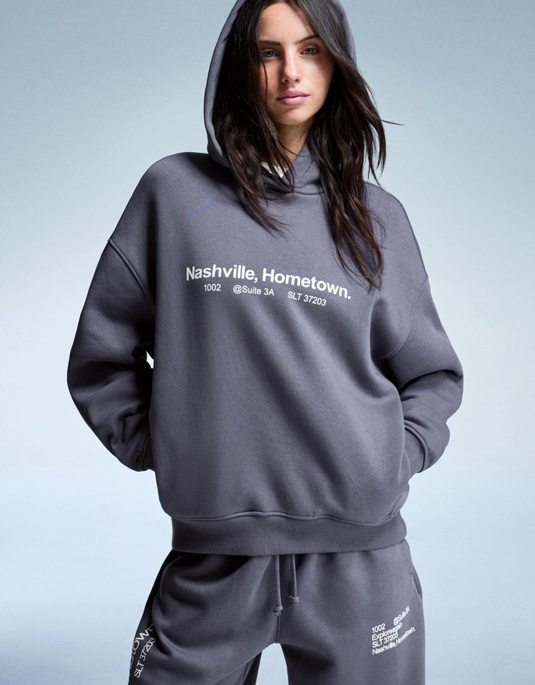 Худи с принтом