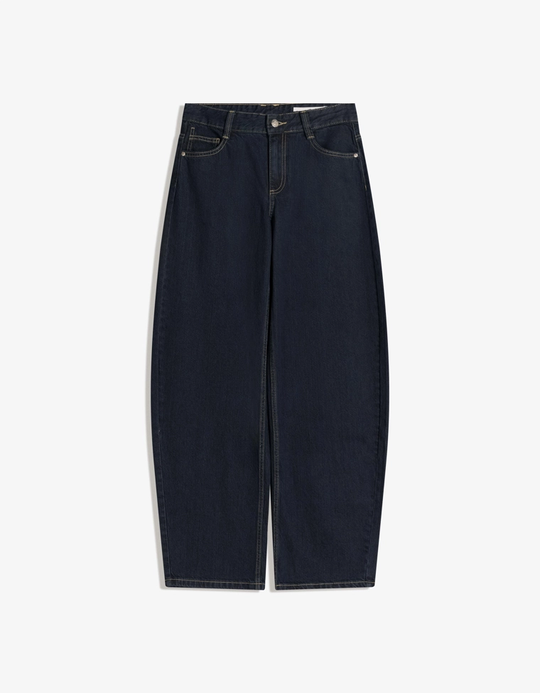 Джинсы barrel свободного кроя