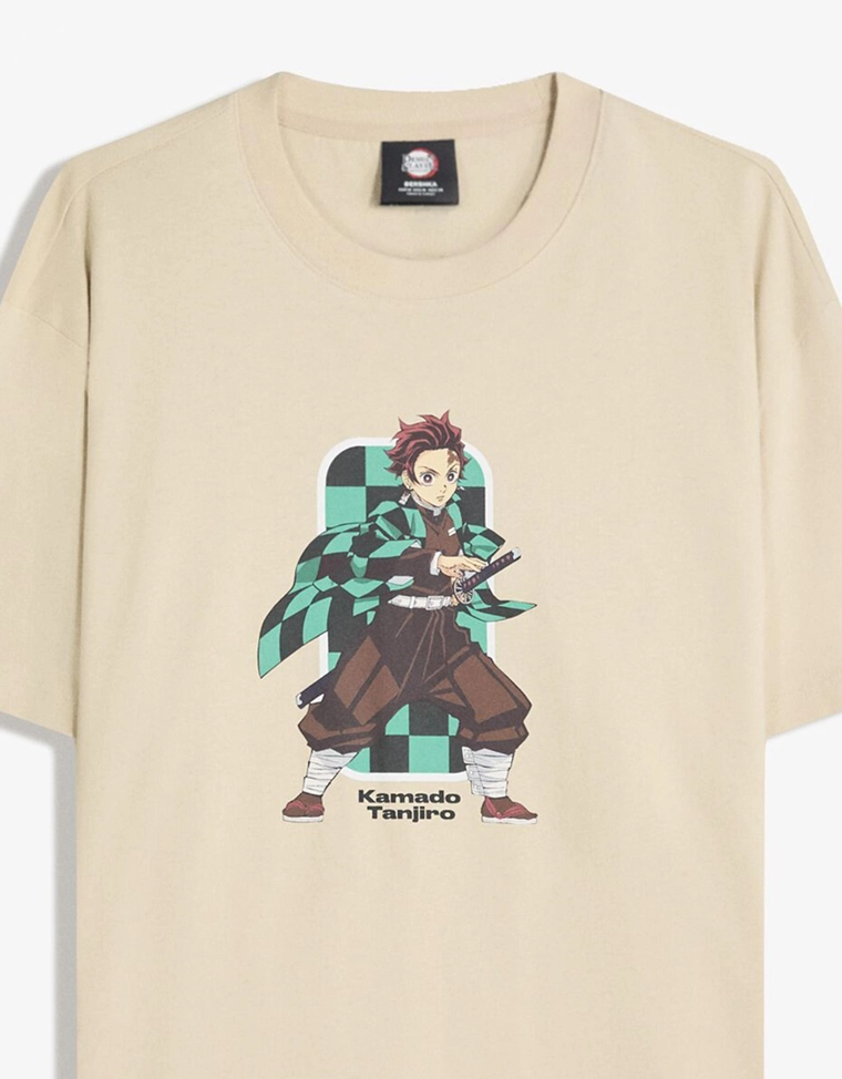 Футболка с коротким рукавом demon slayer