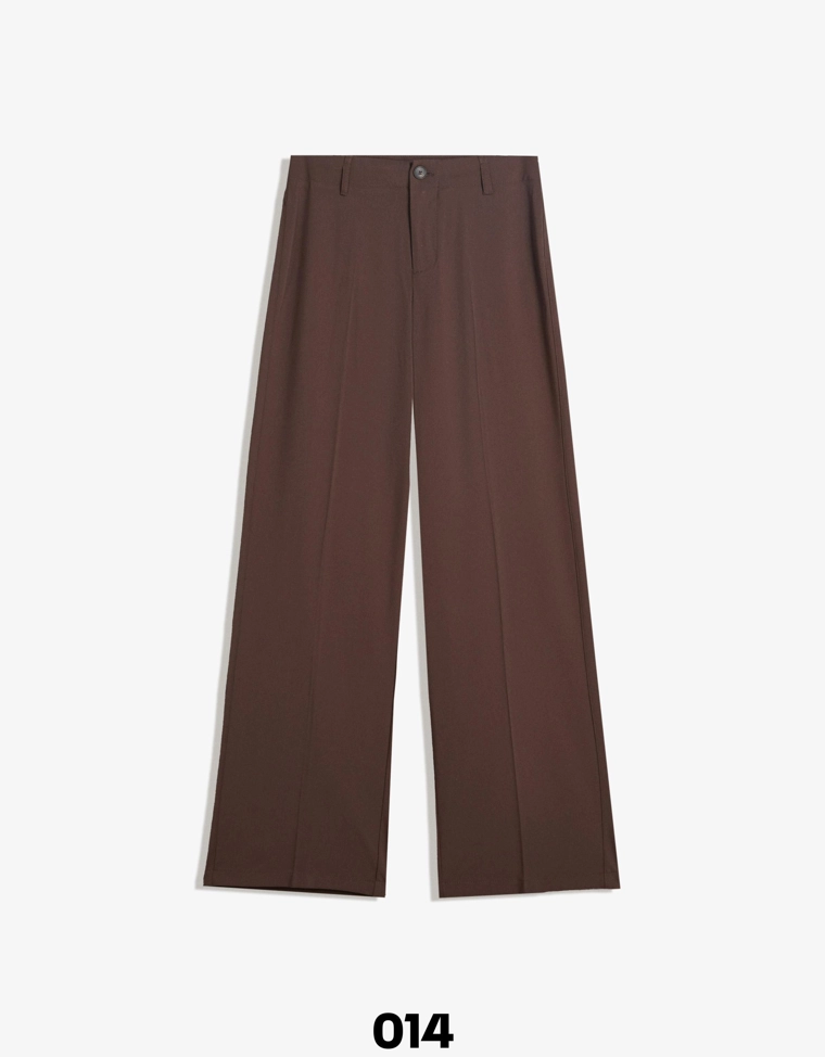 Брюки с широкими штанинами