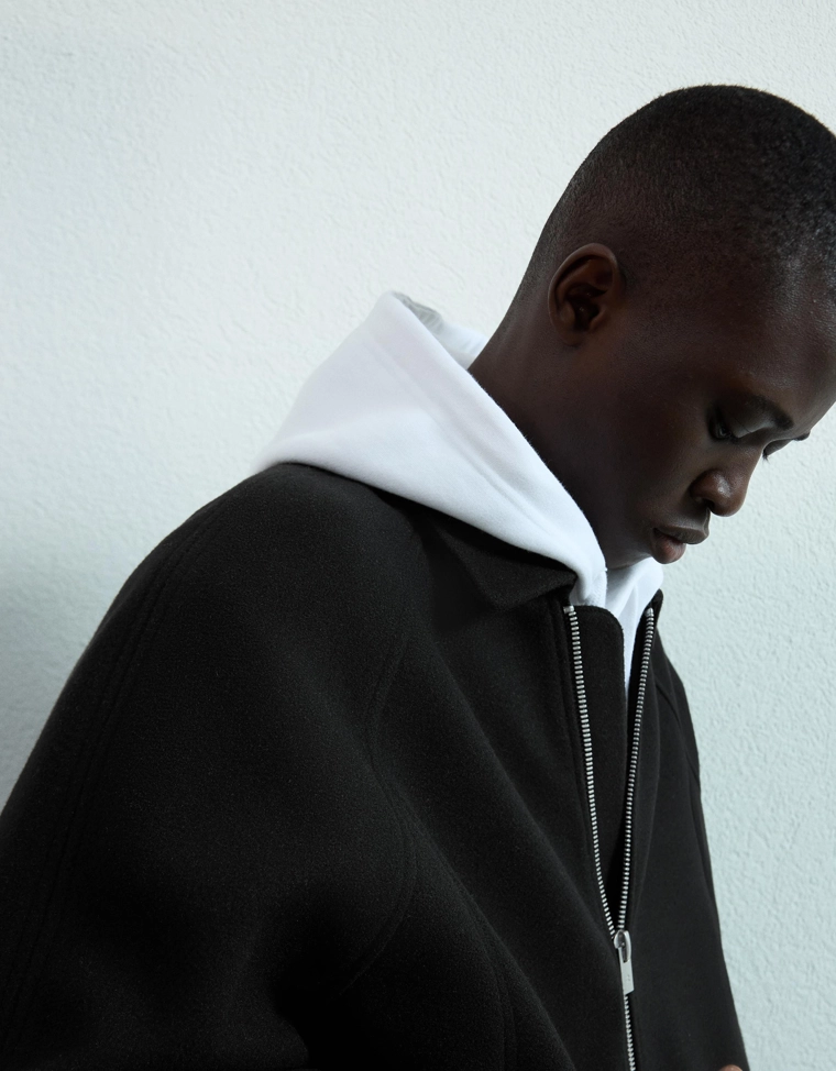 Куртка в стиле trucker из ткани