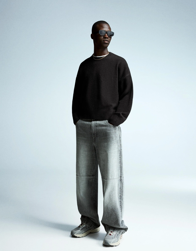 Укороченный свитер