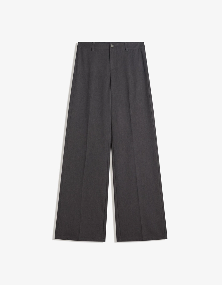 Брюки с широкими штанинами