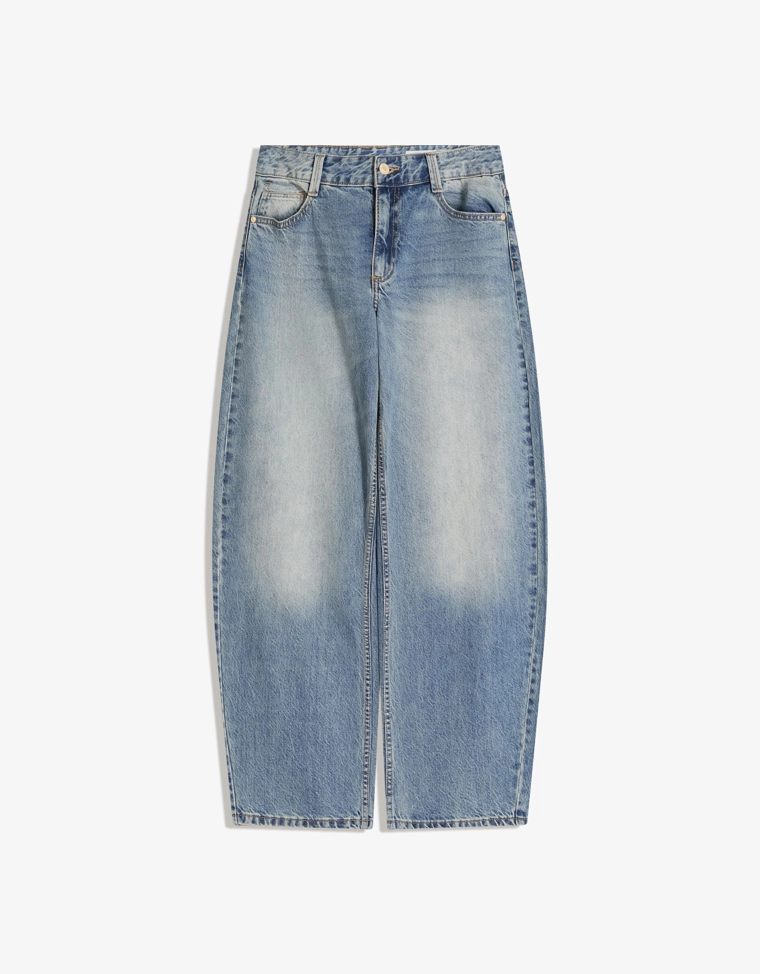 Джинсы barrel свободного кроя