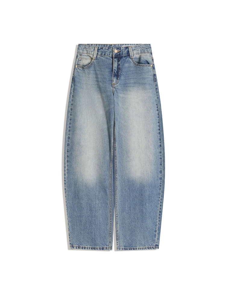 Джинсы barrel свободного кроя