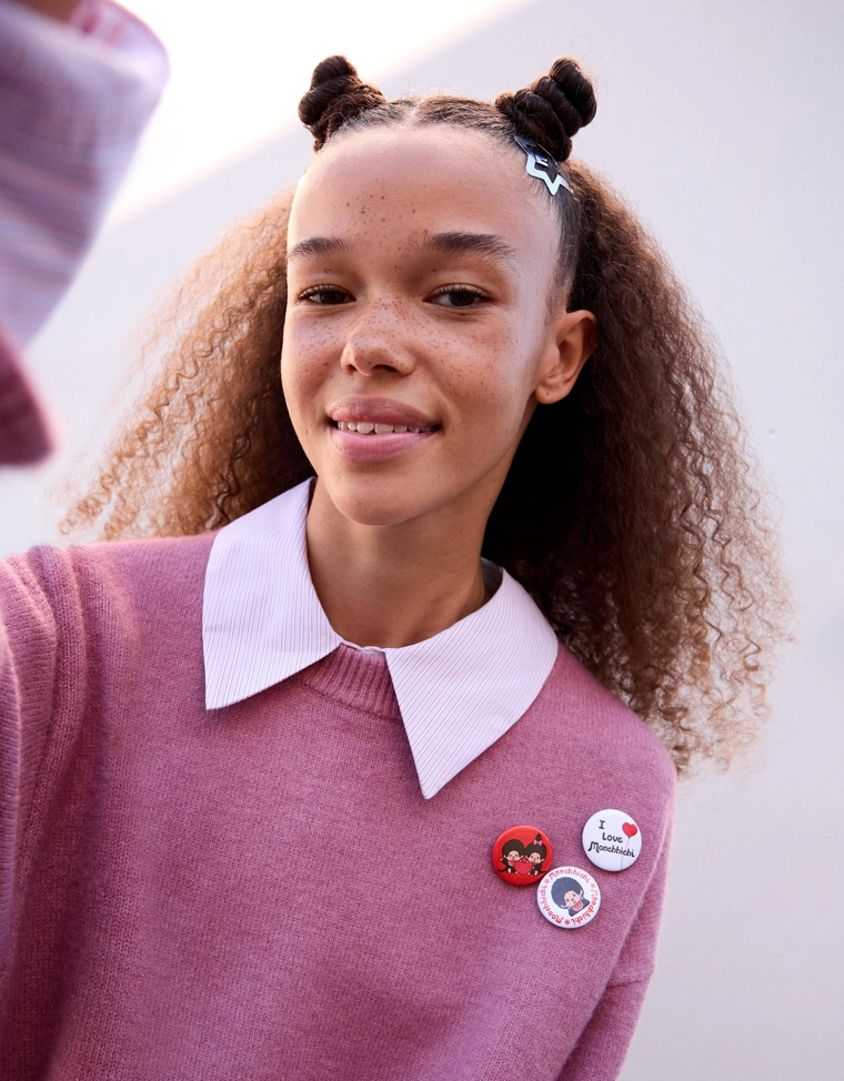 Набор из 7 значков Monchhichi