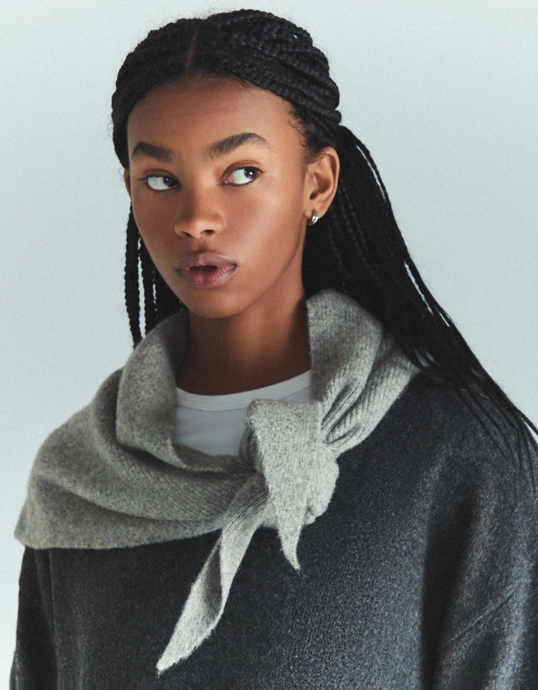 Вязаный платок