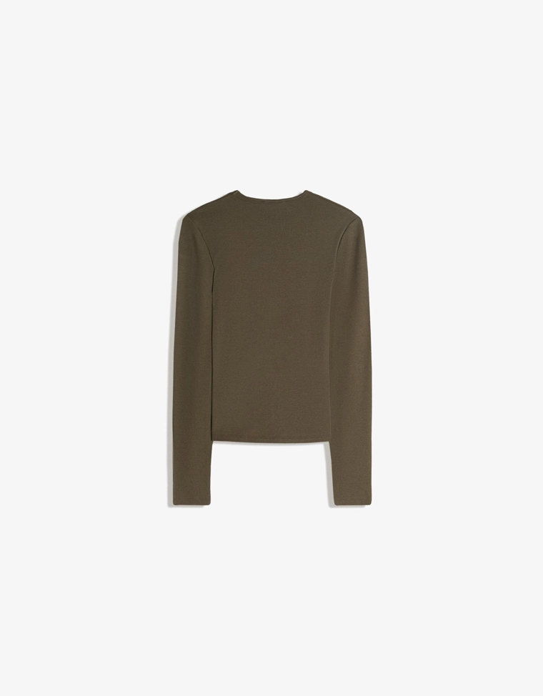 Топ с длинными рукавами