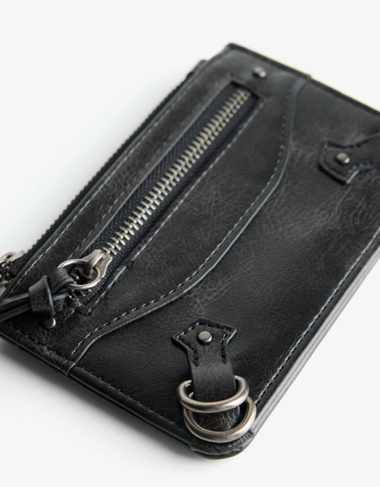 Картхолдер с эффектом потертости