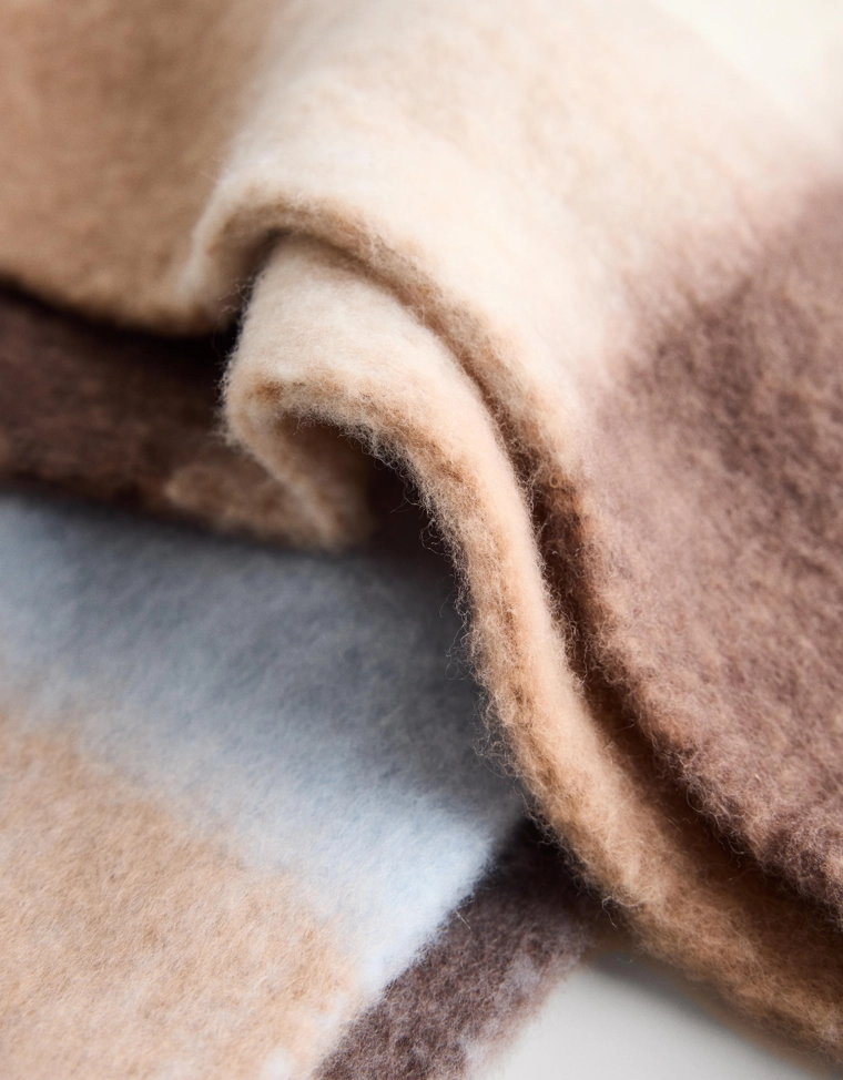 Шарф в клетку