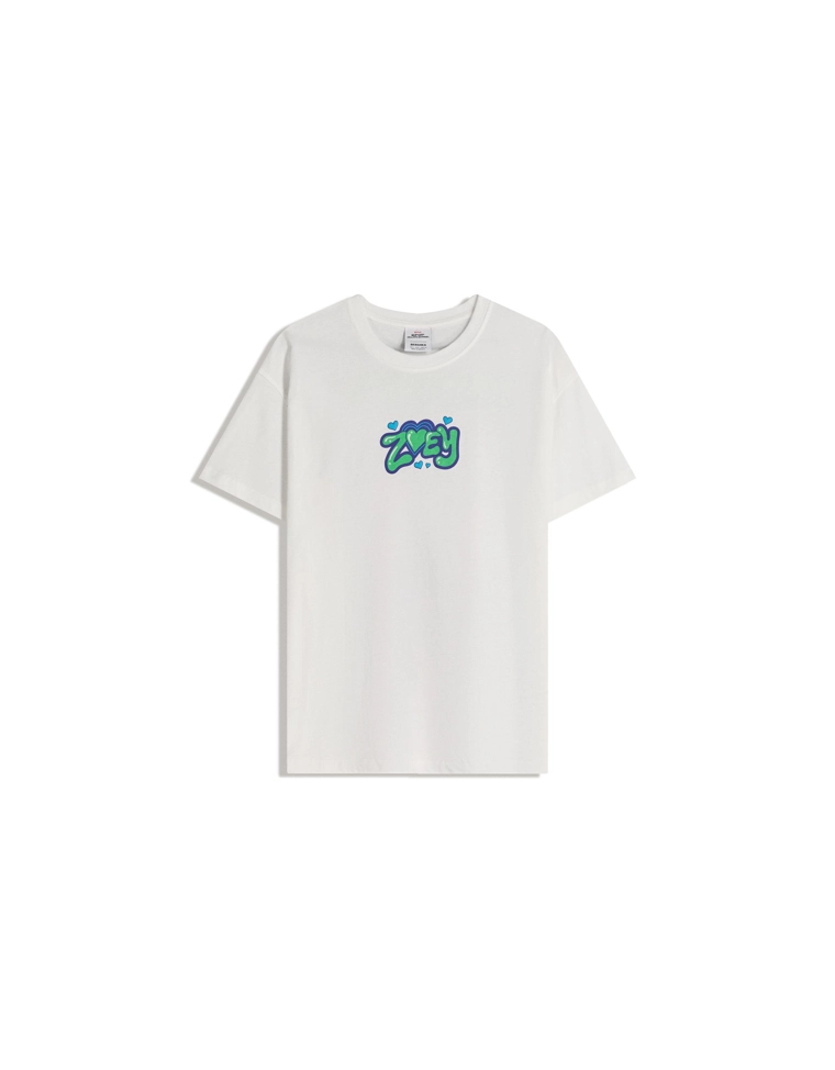 Футболка kpop demon hunters huntr/x с коротким рукавом и принтом