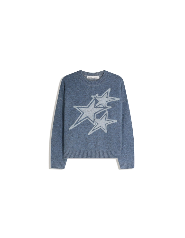 Джемпер с принтом