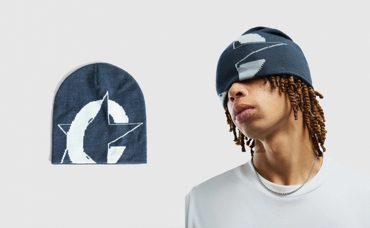 Шапка с принтом