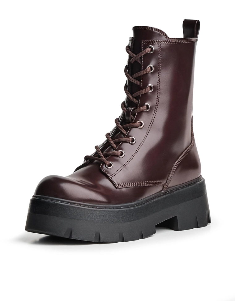 Ботильон на шнуровке