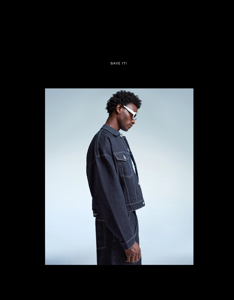 Джинсовая куртка-тракер