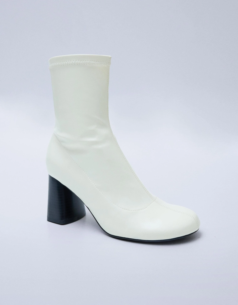 Ботильоны на толстом каблуке