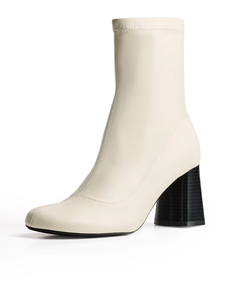 Ботильоны на толстом каблуке