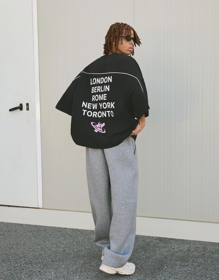 Футболка с короткими рукавами и принтом