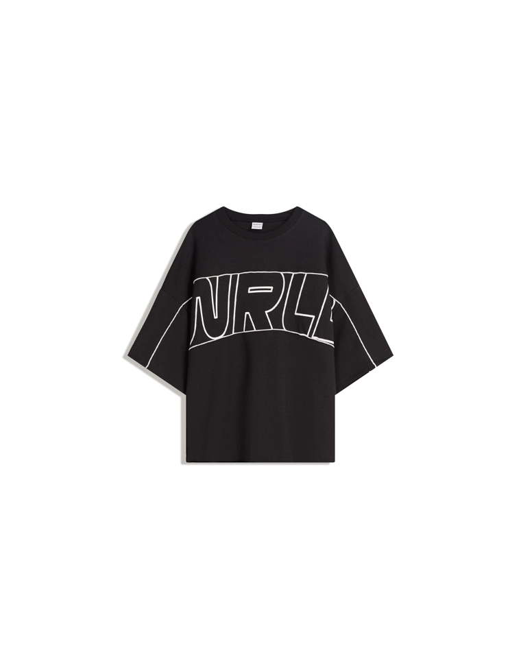 Футболка с короткими рукавами и принтом