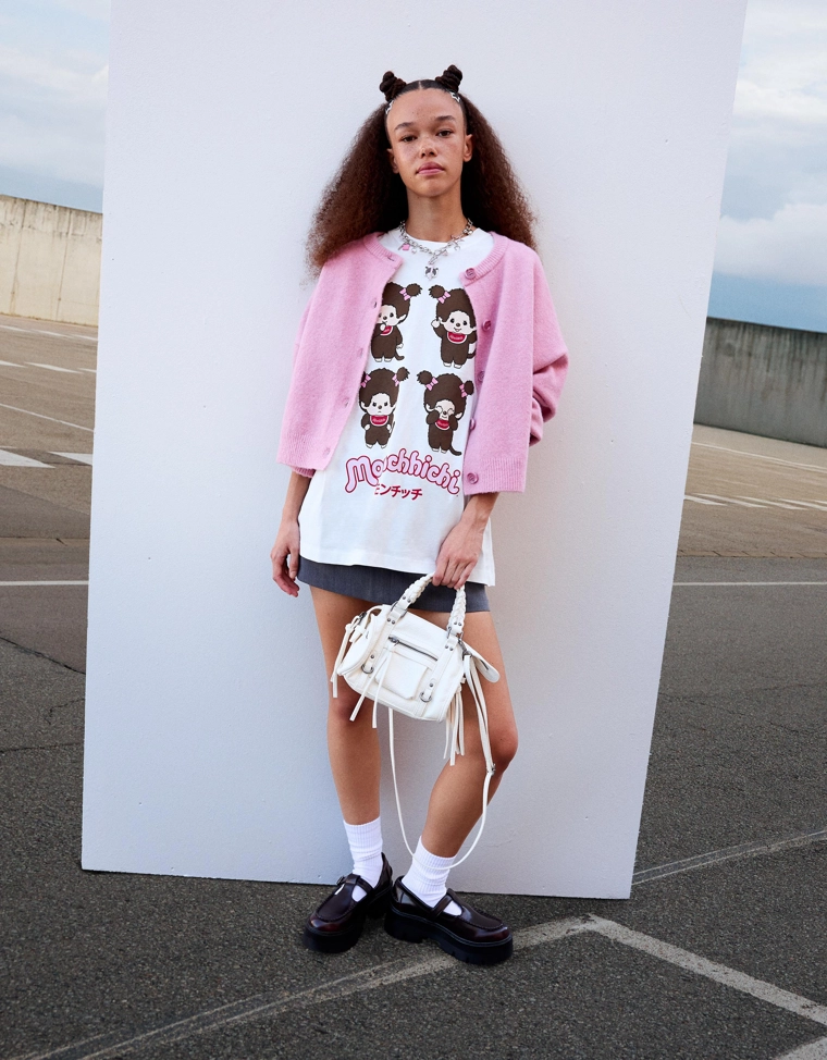 Футболка Monchhichi с принтом и короткими рукавами