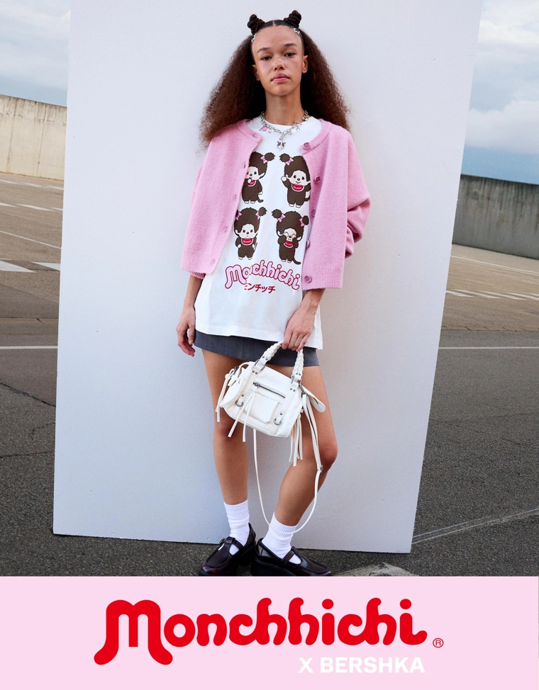 Футболка Monchhichi с принтом и короткими рукавами