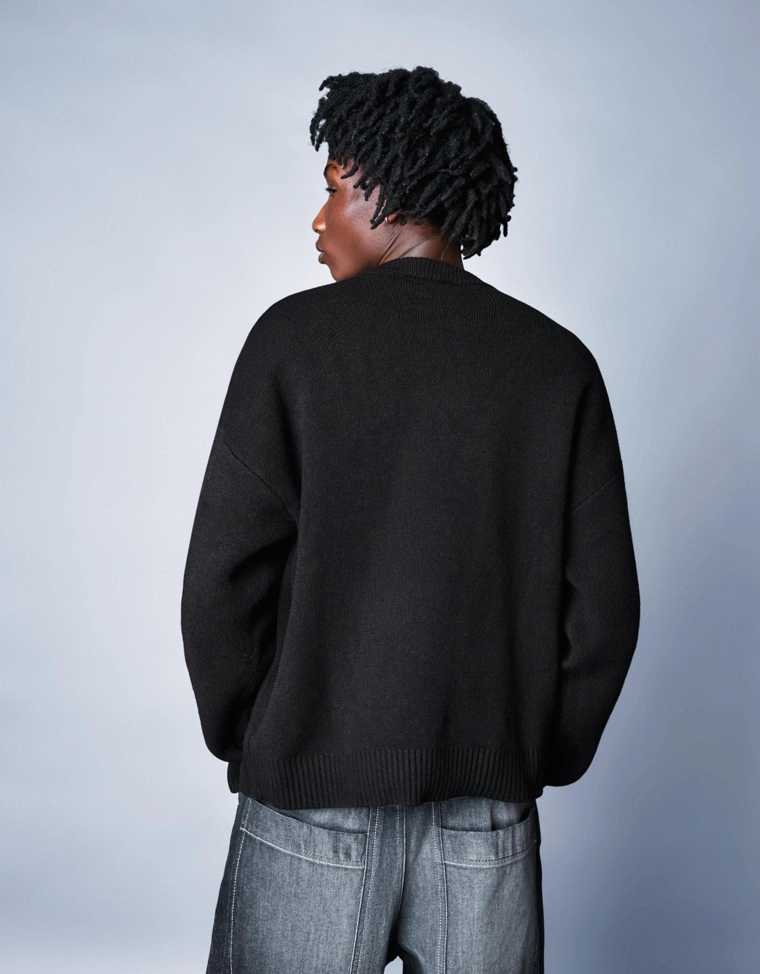 Свитер с принтом