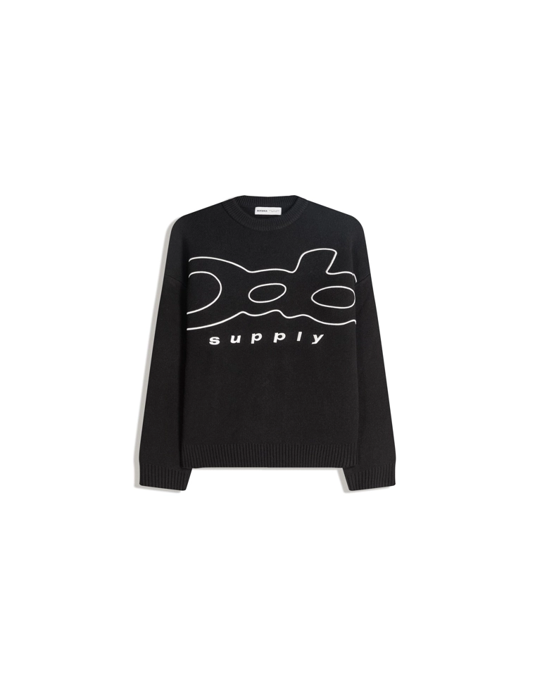 Свитер с принтом