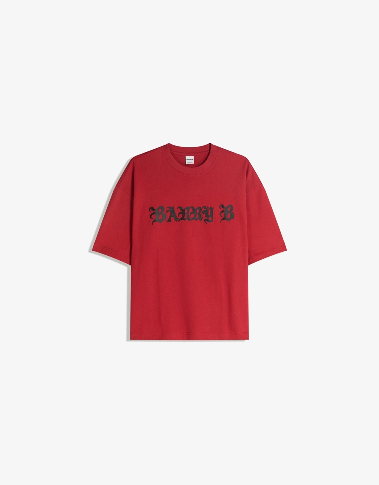 Футболка Barry B геометрического кроя с короткими рукавами и принтом