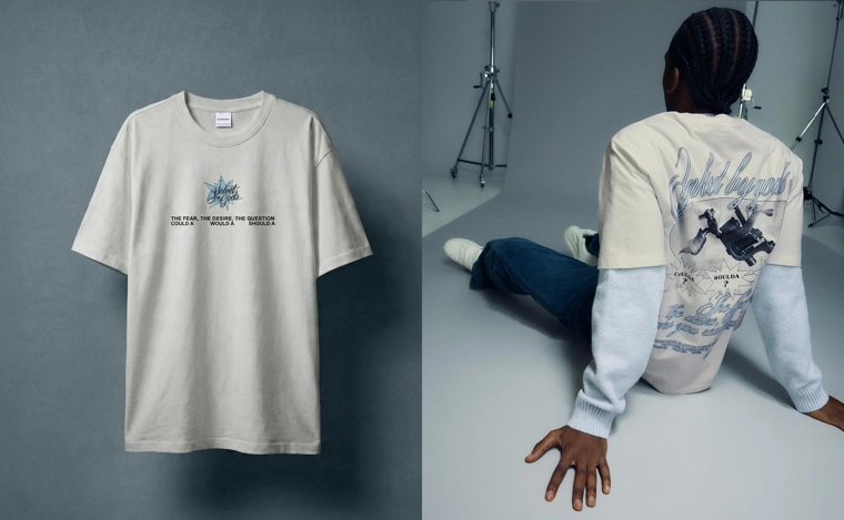 Футболка с короткими рукавами и принтом