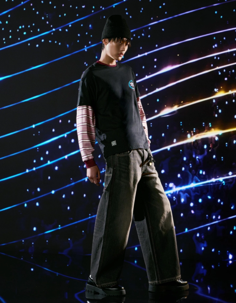 Футболка K-Pop Demon Hunters Saja Boys с короткими рукавами и принтом