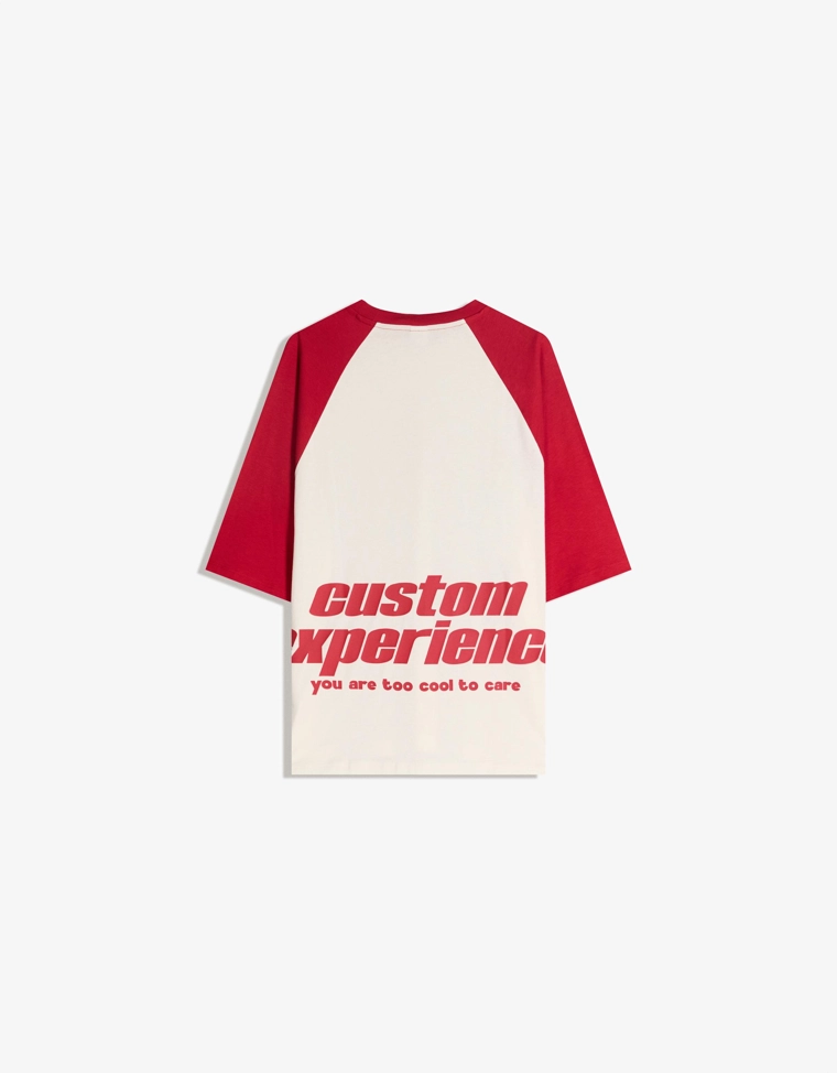 Футболка с короткими рукавами и принтом