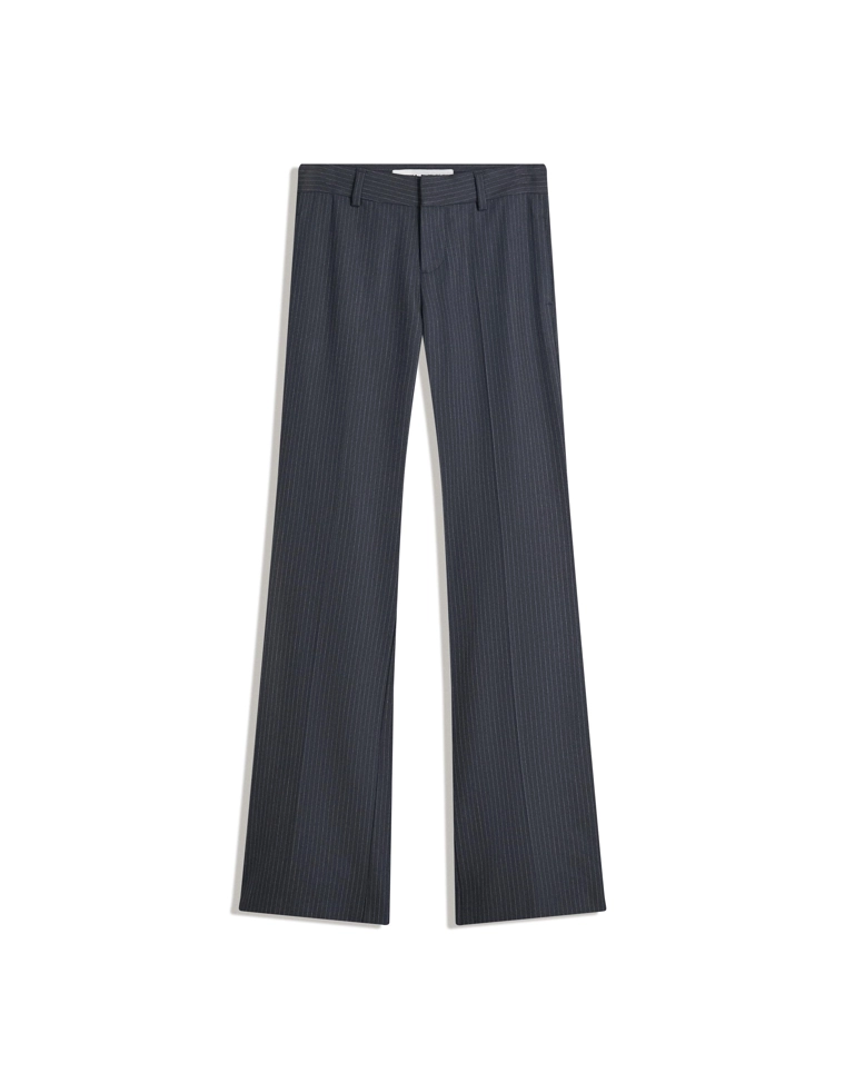 Джинсы с завышенной талией и брючиной boot-cut