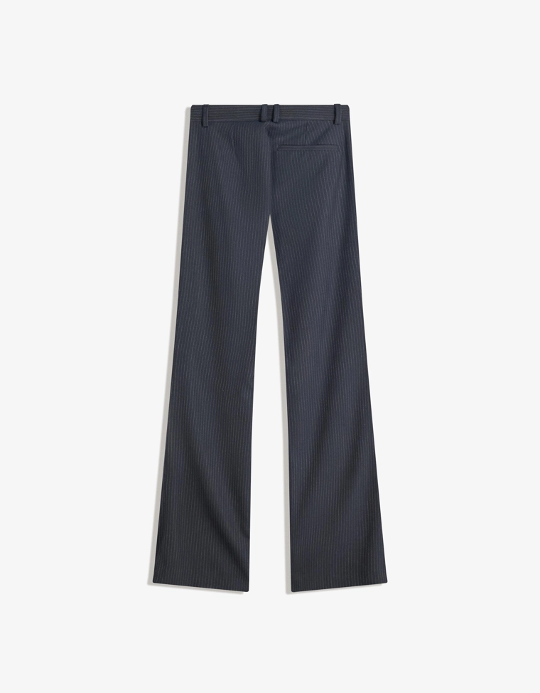 Джинсы с завышенной талией и брючиной boot-cut