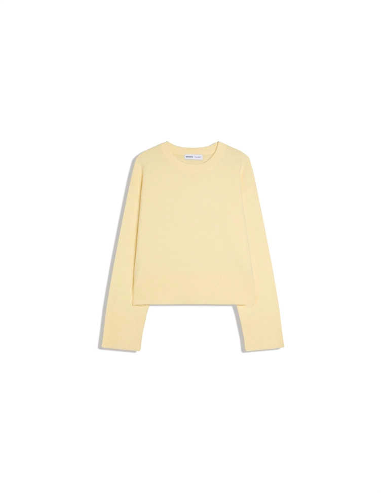 Свитер оверсайз с ребристым низом bershka